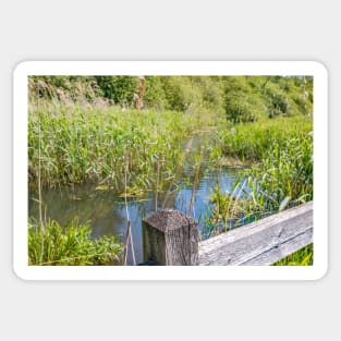 Bridge over the River Ant in rural Norfolk Sticker